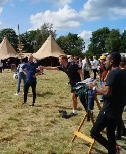 Festival med teambuilding