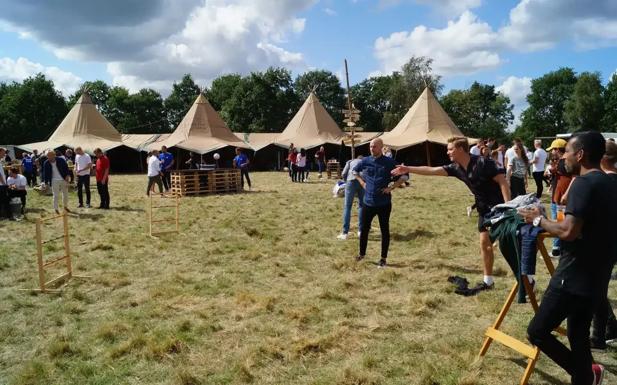 Festival med teambuilding